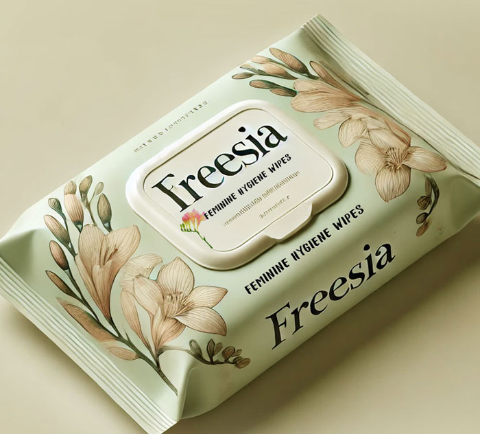 Feminine hygiene wipes